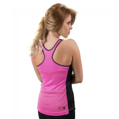 Marianna Tank Top - Black-Pink 4