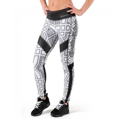 Pueblo Tights - Black-White 1