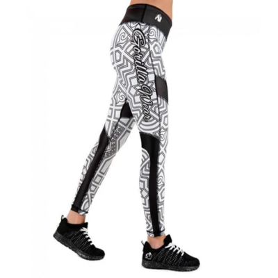Pueblo Tights - Black-White 2