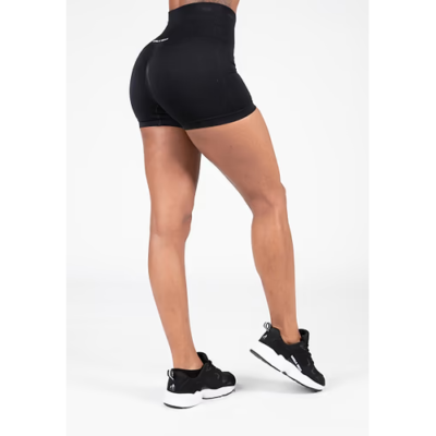 Quincy Seamless Shorts - Black 2