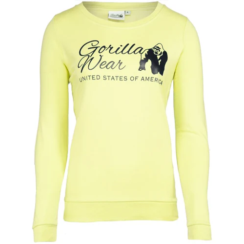 Riviera Sweatshirt - Light Yellow 1
