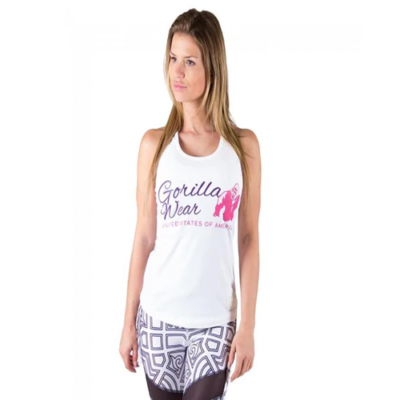 WOMEN CLASSIC TANK TOP WHITE 1