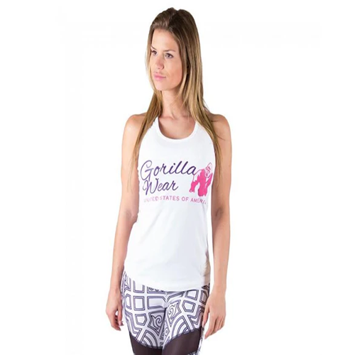 WOMEN CLASSIC TANK TOP WHITE 1