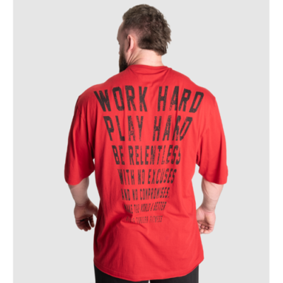 Archer Iron Tee Chili Red 2