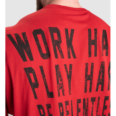 Archer Iron Tee Chili Red 4