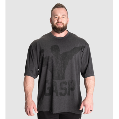 Archer Iron Tee Dark Grey Mel 1