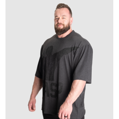 Archer Iron Tee Dark Grey Mel 3