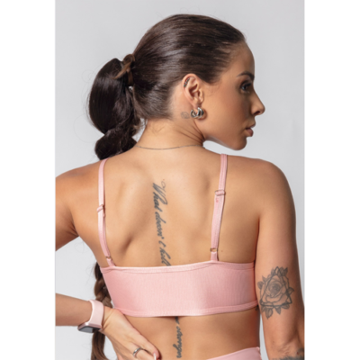 Corrugated Pink Athletic Top 3