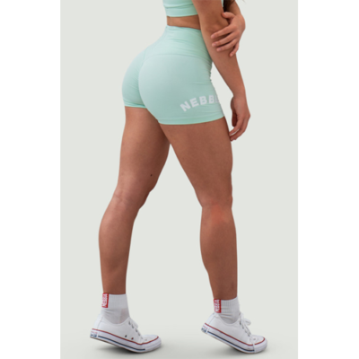 HIGH WAISTED SHORTS 5″ GYM HERO L.GREEN 1