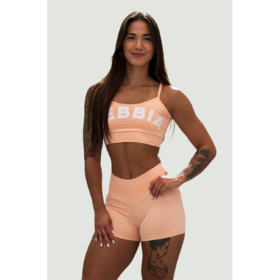 LIGHT-SUPPORT SPORTS BRA GYM HERO SALMON 1