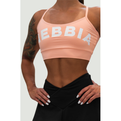 LIGHT-SUPPORT SPORTS BRA GYM HERO SALMON 2