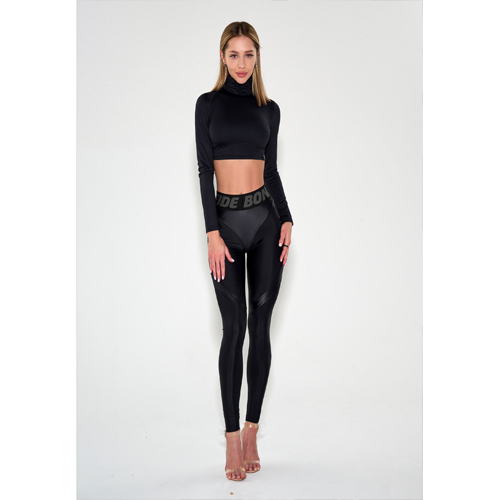 Leggings Extra Sex-Push Up LYC Black Skin 10 Leggings Extra Sex-Push Up LYC Black Skin 10