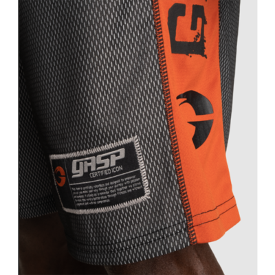 No1 mesh shorts Black Flake 3