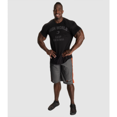 No1 mesh shorts Black Flake 5