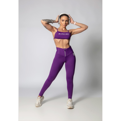 Purple JTC Legging with Rubberized 3