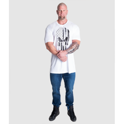 Skull Standard Tee White 6
