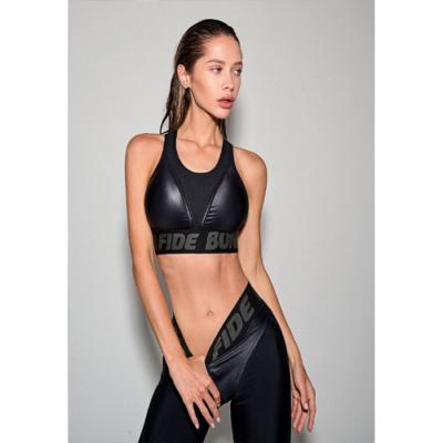 Sports Bra Top For Top Black Skin 2