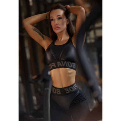 Sports Bra Top For Top Black Skin 5