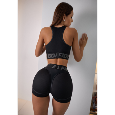 Sports Bra Top For Top Black Skin 7
