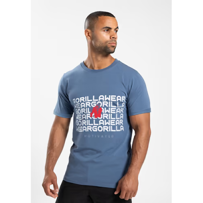 BRADLEY T-SHIRT CORONET BLUE 1