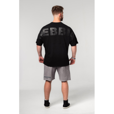 OVERSIZED HEAVYWEIGHT COTTON T-SHIRT NO SHORTCUTS BLACK 2