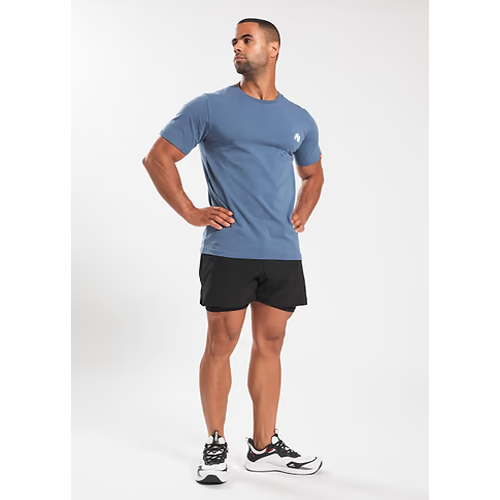 WARREN T-SHIRT CORONET BLUE 3 WARREN T-SHIRT CORONET BLUE 3