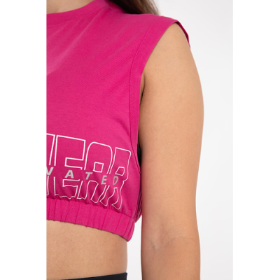 Albion Oversized Crop Top - Pink 5