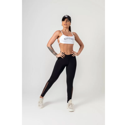 Black Favorite Legging with Silk on the Side 6
