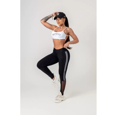 Black Favorite Legging with Silk on the Side 7