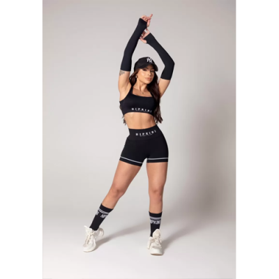 Black Seamless Athleisure Top 6