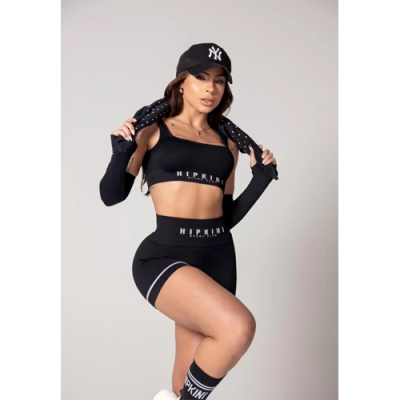 Black Seamless Athleisure Top 7