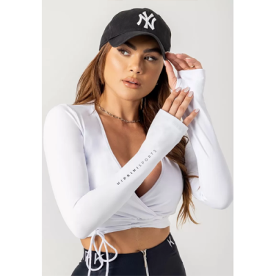 Cropped Gym Era White Long sleeve 1