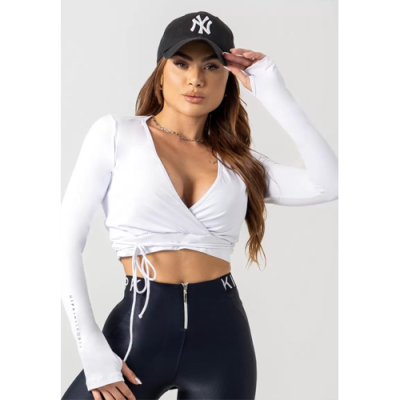 Cropped Gym Era White Long sleeve 5