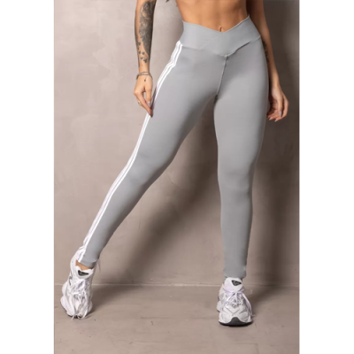 Elevate Grey Wrap-Around Legging 5