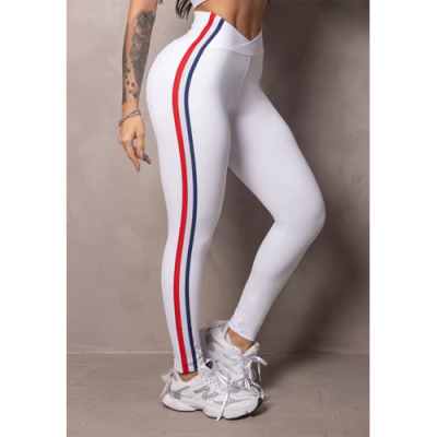 Elevate White Leggings with Pockets 4