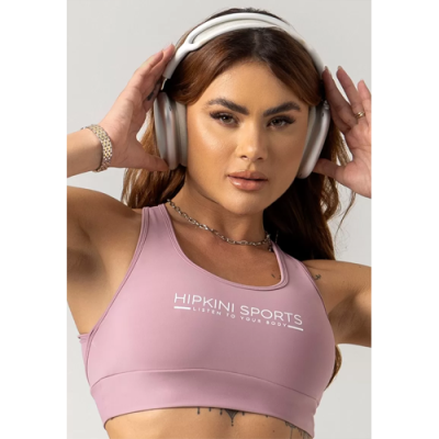 Era Rose Gold Cross Strap Gym Top 4