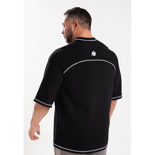 Finley Oversized T-Shirt - Black Gray 2 Finley Oversized T-Shirt - Black Gray 2