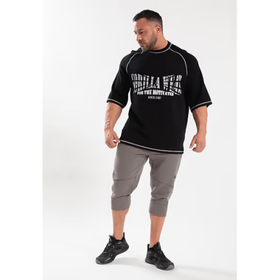 Finley Oversized T-Shirt - Black Gray 3 Finley Oversized T-Shirt - Black Gray 3