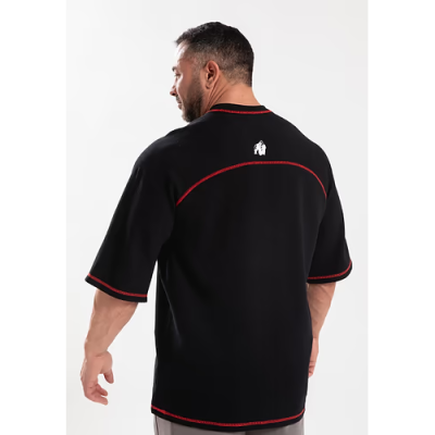 Finley Oversized T-Shirt - Black Red 2 Finley Oversized T-Shirt - Black Red 2