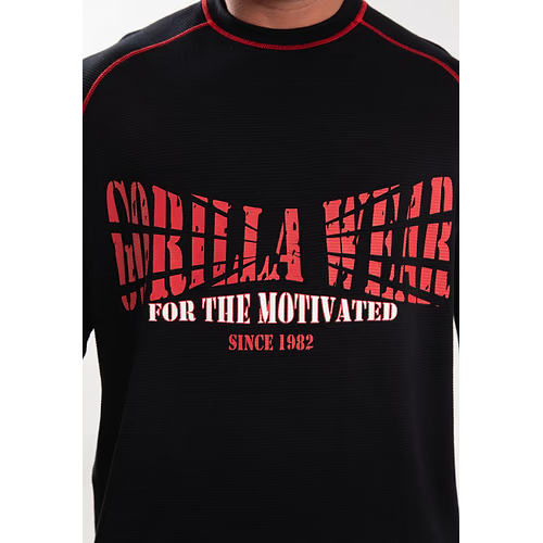 Finley Oversized T-Shirt - Black Red 4 Finley Oversized T-Shirt - Black Red 4