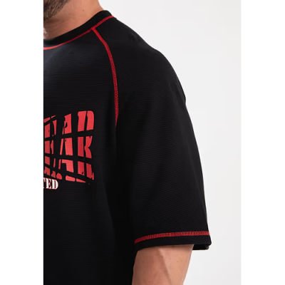 Finley Oversized T-Shirt - Black Red 5 Finley Oversized T-Shirt - Black Red 5