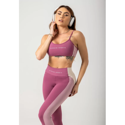 Gym Era Leggings Burnt Pink with Silk 5