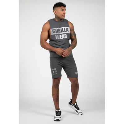 Lopez Shorts - Dark Gray Melange 3