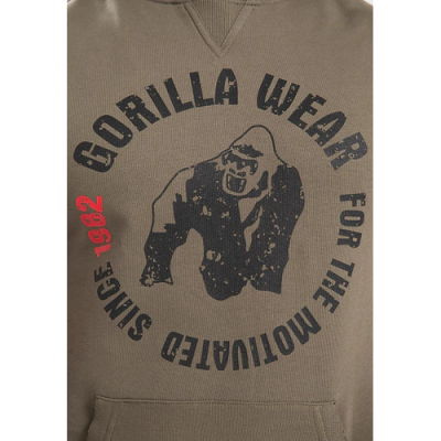 Marshall Sleeveless Hoodie - Army Green 4 Marshall Sleeveless Hoodie - Army Green 4