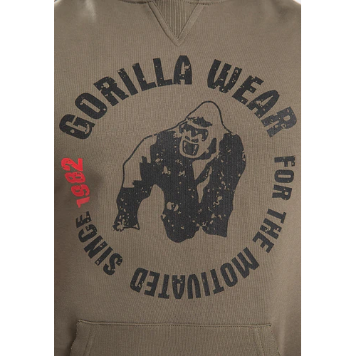 Marshall Sleeveless Hoodie - Army Green 4 Marshall Sleeveless Hoodie - Army Green 4