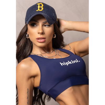 Navy Blue Elevate Top with Silk 5