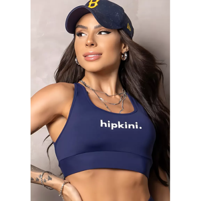 Navy Blue Elevate Top with Silk 7