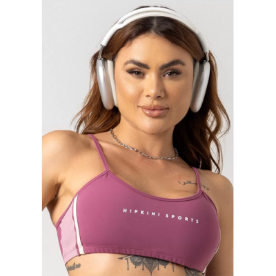Pink Gym Top with Solk 1