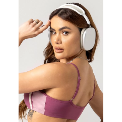 Pink Gym Top with Solk 3