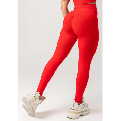 Red Era Gym Leggings with Butt Lift 1